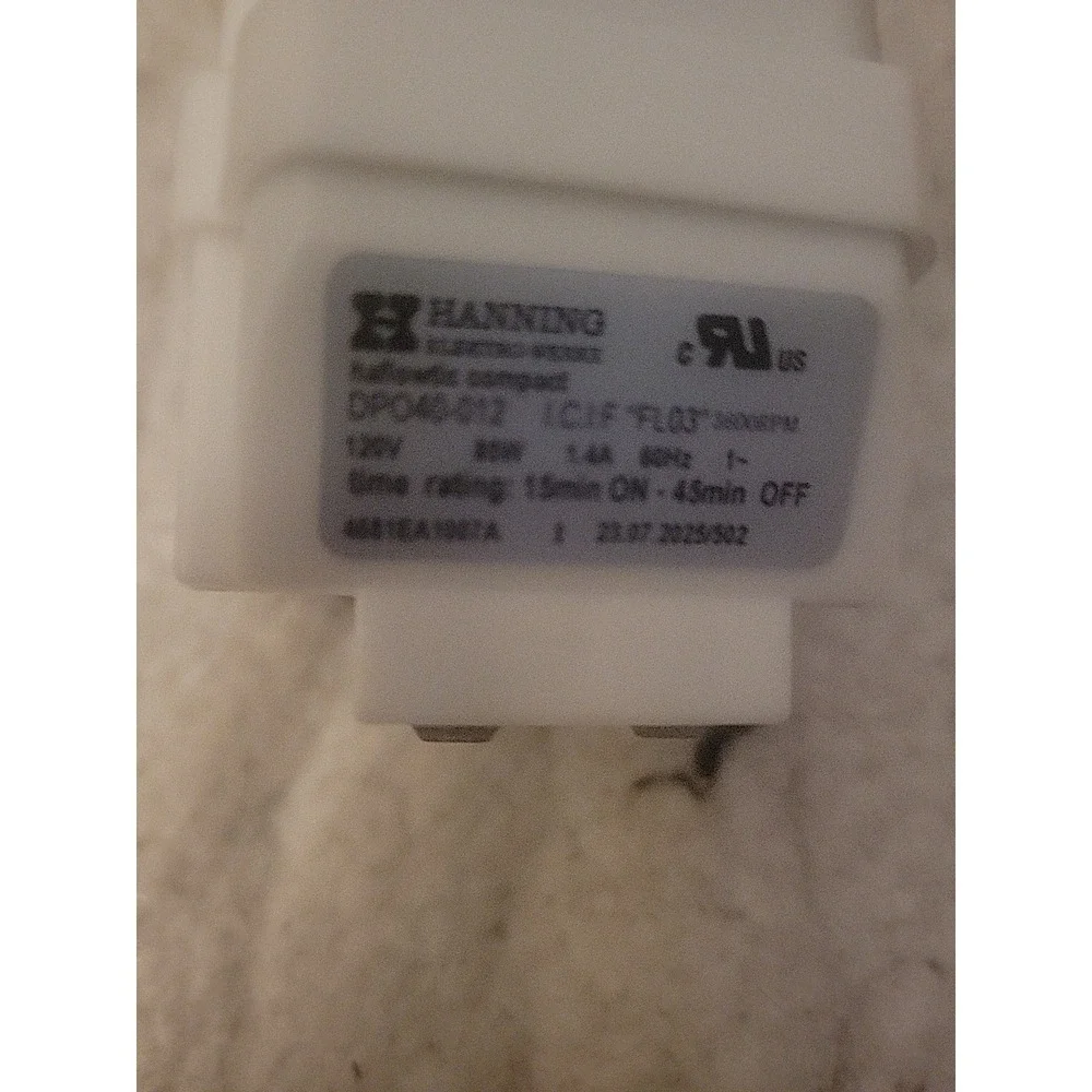 HANNING DPO40-012 Washer Pump 85W for Kenmore LG‎ New/Open Box